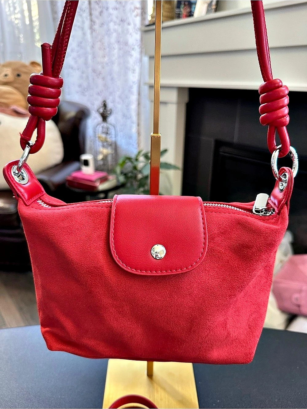 Red Crossbody Bag (no brand) - New